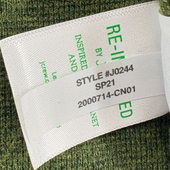 J.Crew Sophie Open-Front Sweater Blazer Women’s XXS Olive Green Merino Wool - Picture 9 of 11